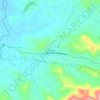 Caoayan topographic map, elevation, terrain