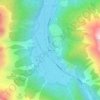 Runhof topographic map, elevation, terrain