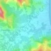 La Grangue topographic map, elevation, terrain