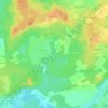 Les Petits Gimonets topographic map, elevation, terrain