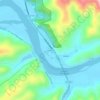 Klamath topographic map, elevation, terrain