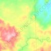 Banga topographic map, elevation, terrain