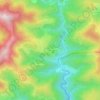 La Roche topographic map, elevation, terrain