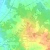 Gouas topographic map, elevation, terrain
