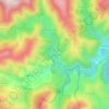 Rochettes Basses topographic map, elevation, terrain