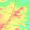 Gemolong topographic map, elevation, terrain