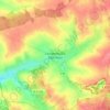 Langenleuba-Oberhain topographic map, elevation, terrain