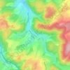 Elfringhauser Schweiz topographic map, elevation, terrain