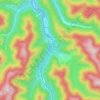 Rocklick topographic map, elevation, terrain