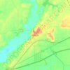 Greenville topographic map, elevation, terrain