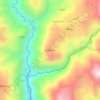 Miraflores topographic map, elevation, terrain