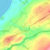 Allerby topographic map, elevation, terrain