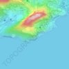 Parque Ecológico Sitiê topographic map, elevation, terrain