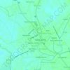 Lucban topographic map, elevation, terrain