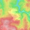 Smuid topographic map, elevation, terrain