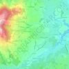 Messimy topographic map, elevation, terrain