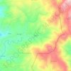 Pereira topographic map, elevation, terrain