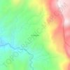 Puting Bato topographic map, elevation, terrain