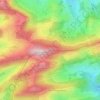 Belchenflue topographic map, elevation, terrain