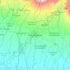 Mazatenango topographic map, elevation, terrain