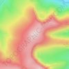 Bowscale Fell topographic map, elevation, terrain