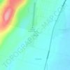 Vipingo topographic map, elevation, terrain
