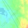 Perez topographic map, elevation, terrain