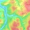 Masbourg topographic map, elevation, terrain