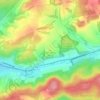 Gerlisberg topographic map, elevation, terrain