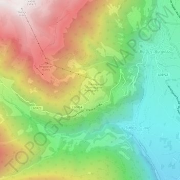 Prämajur topographic map, elevation, terrain