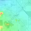 San Tan Valley topographic map, elevation, terrain