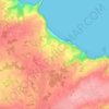 Trevros topographic map, elevation, terrain
