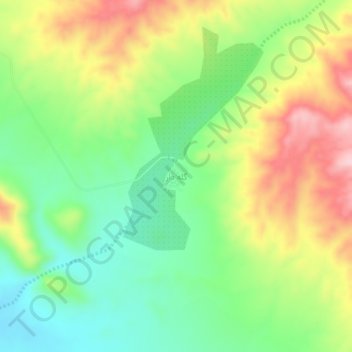 Galeh Dar topographic map, elevation, terrain