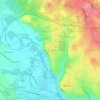 Pech de la Galinière topographic map, elevation, terrain