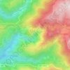 Fisgas do Ermelo topographic map, elevation, terrain
