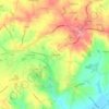 La Renaldie topographic map, elevation, terrain
