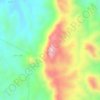 Jabal `Adf topographic map, elevation, terrain