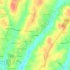 Fox Valley topographic map, elevation, terrain
