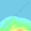 Cape Gloucester topographic map, elevation, terrain
