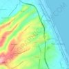 Fonte Serpe topographic map, elevation, terrain