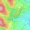 Treisberg topographic map, elevation, terrain