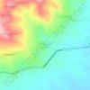 San José de Píritu topographic map, elevation, terrain
