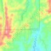 El Salvador topographic map, elevation, terrain