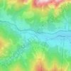 Hütten topographic map, elevation, terrain