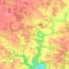 Window Cliff Estates topographic map, elevation, terrain