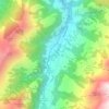 Melchtal topographic map, elevation, terrain