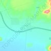 Kombat topographic map, elevation, terrain
