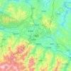 Shiyan topographic map, elevation, terrain