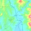 Sibagat topographic map, elevation, terrain