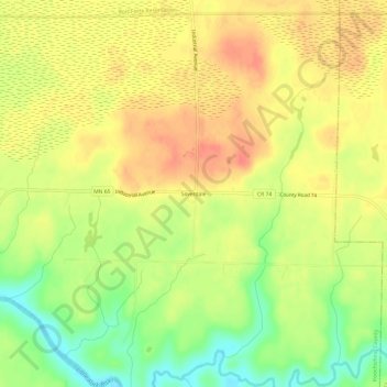 Silverdale topographic map, elevation, terrain